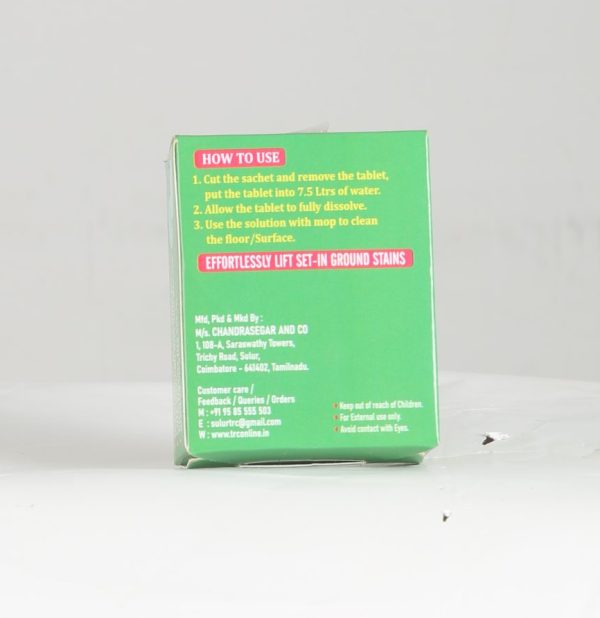 Water Soluble Floor Wash tablet 2 Tablets In a Small Box. - Image 3